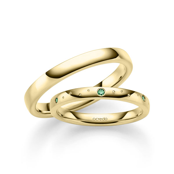 Trouwringen - Geel goud - A-2391-3
