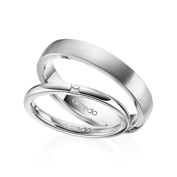 Trouwringen - Platina - A-1401-3