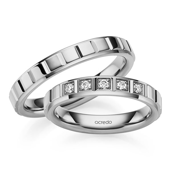 Trouwringen - Platina - A-2565-1