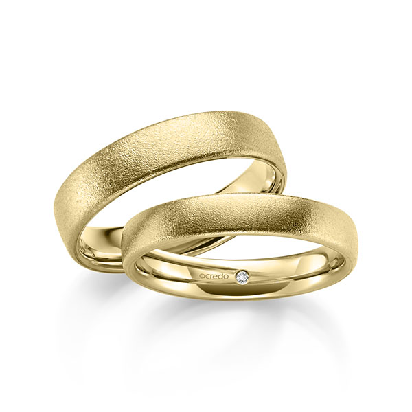 Trouwringen - Geel goud - A-2185-7
