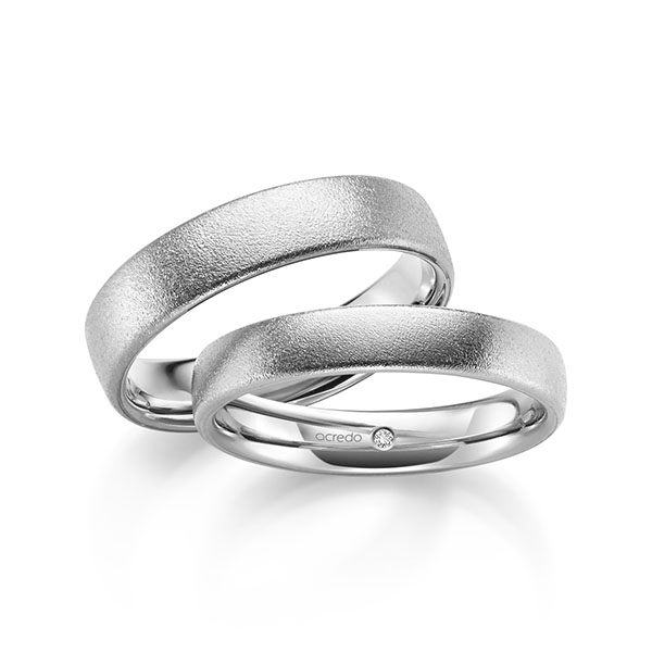 Trouwringen - Wit goud - A-2185-9