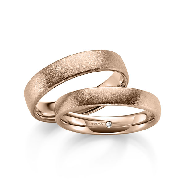 Trouwringen - Rood goud - A-2185-8