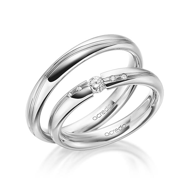 Trouwringen - Platina - A-1694-8