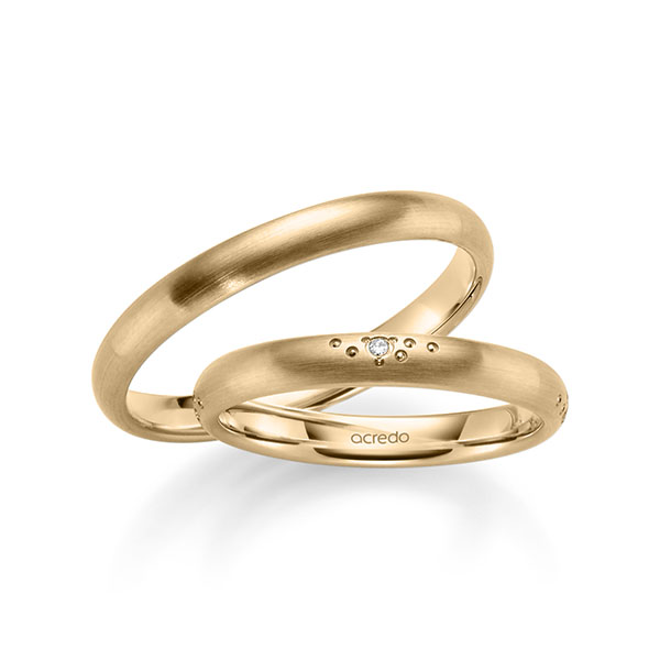 Trouwringen - Rosé goud - S-1243-3