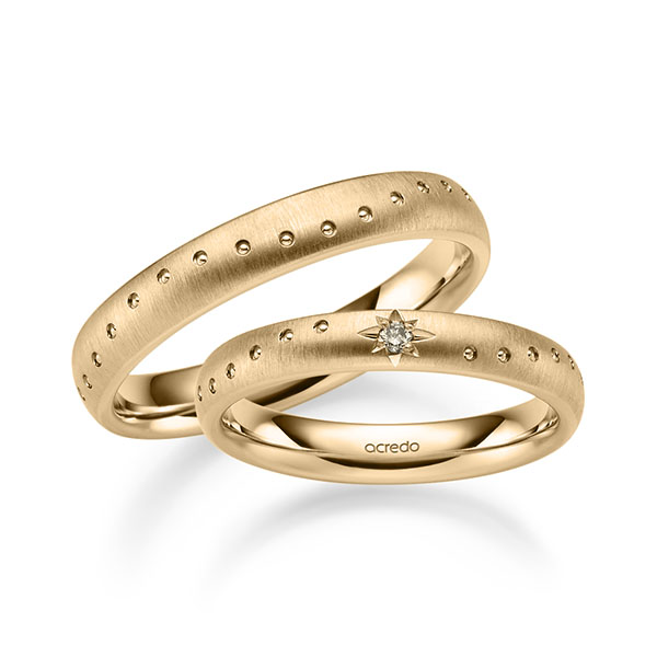Trouwringen - Rosé goud - A-2675-3