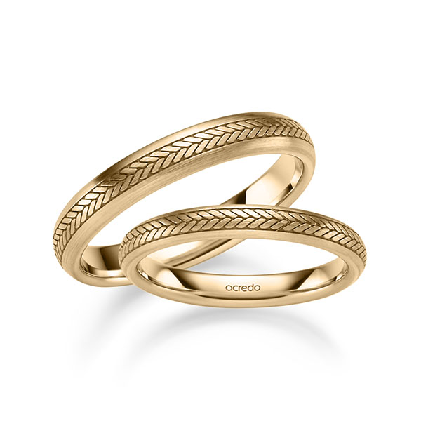 Trouwringen - Rosé goud - A-2691-3
