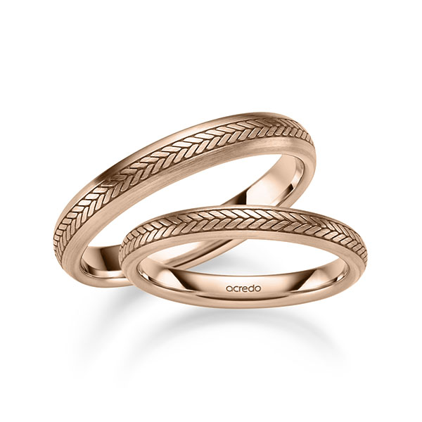 Trouwringen - Rood goud - A-2691-5