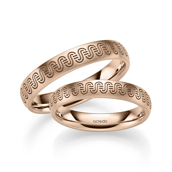 Trouwringen - Rood goud - A-2695-5
