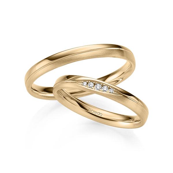 Trouwringen - Rosé goud - S-1260-7