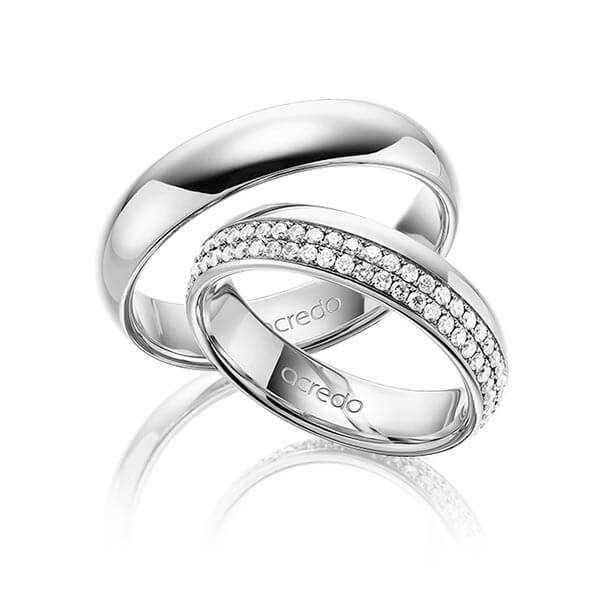 Trouwringen - Platina - A-1536-8