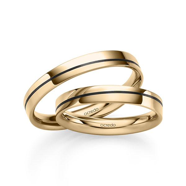 Trouwringen - Rosé goud - S-1301-8