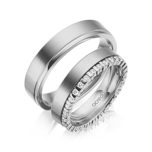 Trouwringen - Platina - A-2105-1