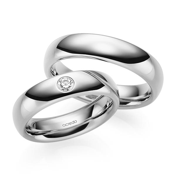 Trouwringen - Platina - S-1223-5