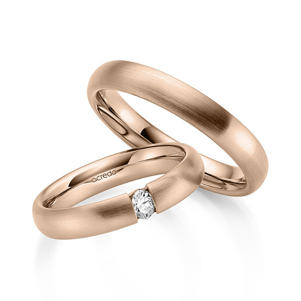 Trouwringen - Rood goud - A-2141-4