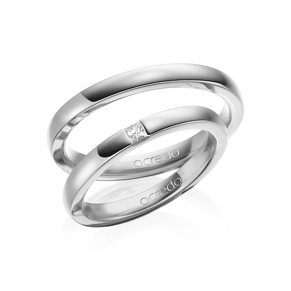 Trouwringen - Platina - A-1460-2
