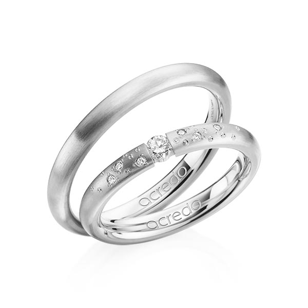 Trouwringen - Platina - A-1291-3