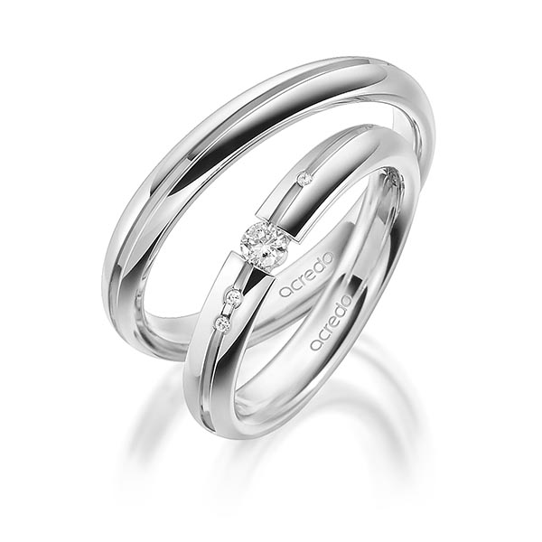 Trouwringen - Platina - A-1718-4