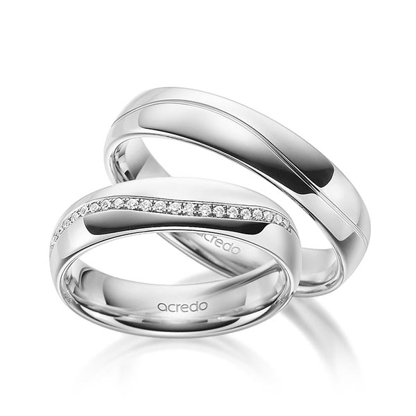 Trouwringen - Platina - A-1700-4