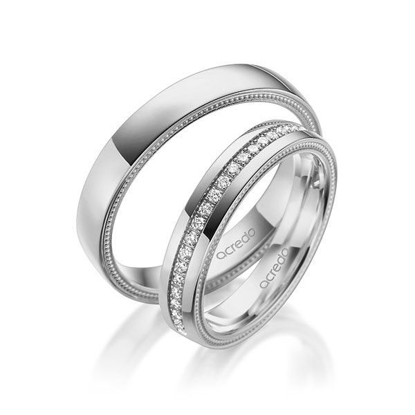 Trouwringen - Platina - A-1754-2