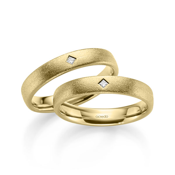 Trouwringen - Geel goud - A-2184-6