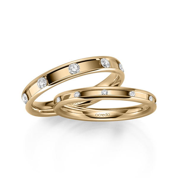 Trouwringen - Rosé goud - A-2178-9