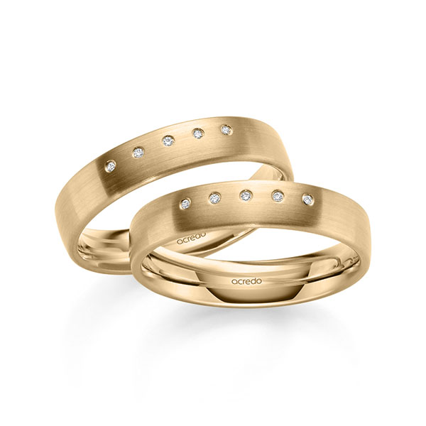 Trouwringen - Rosé goud - A-2186-6
