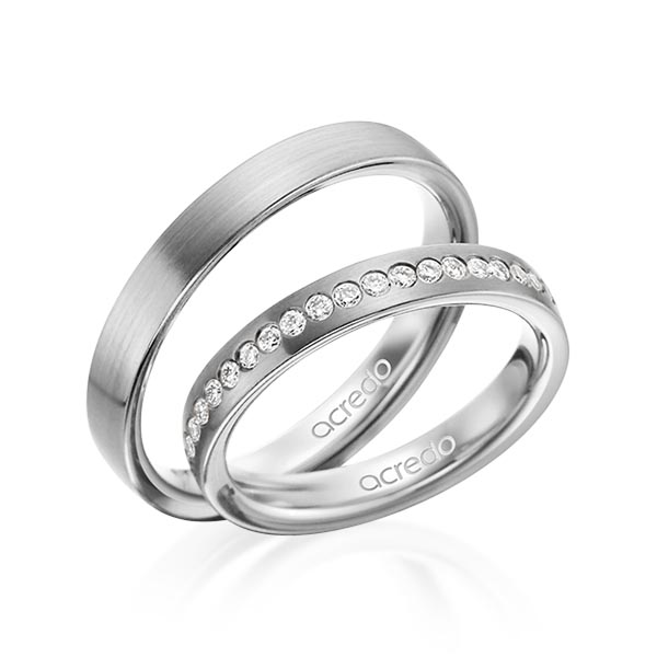 Trouwringen - Platina - A-1498-6