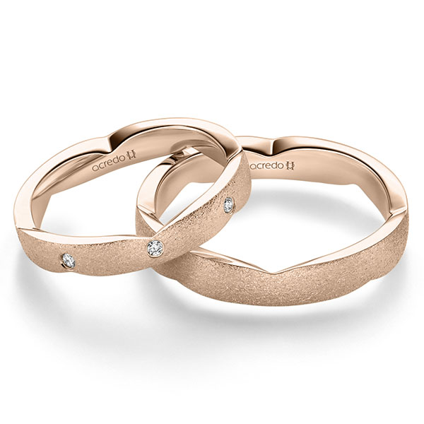 Trouwringen - Rood goud - A-2359-4
