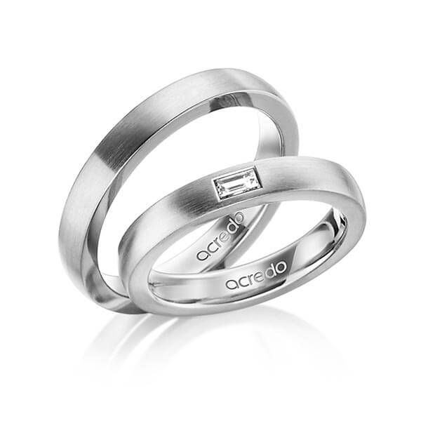 Trouwringen - Platina - A-1467-4
