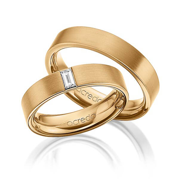 Trouwringen - Rosé goud - A-1470-5