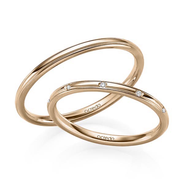 Trouwringen - Signature Goud - S-1225-12