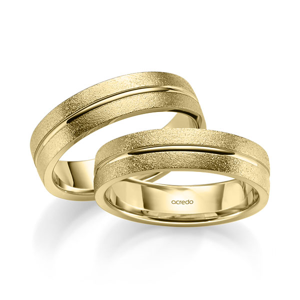 Trouwringen - Geel goud - A-2187-6
