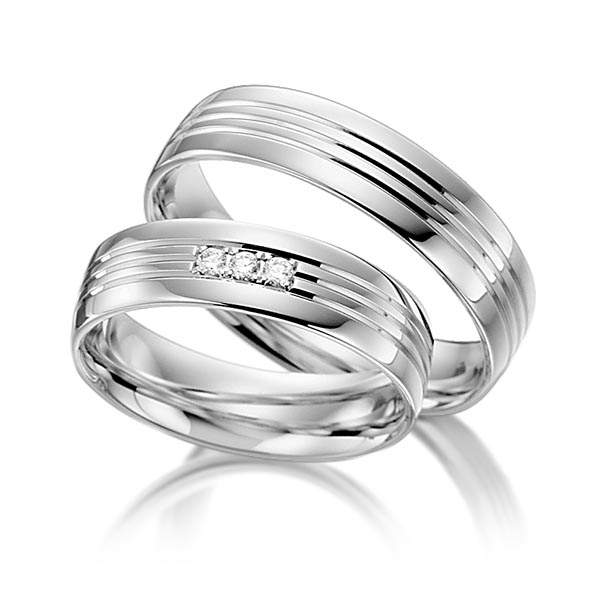 Trouwringen - Platina - S-1100-13