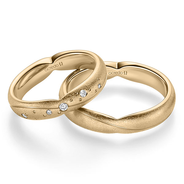 Trouwringen - Rosé goud - A-2366-8