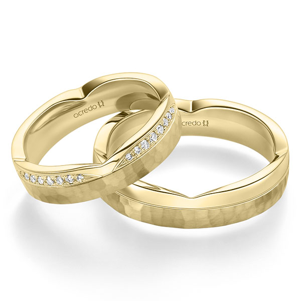 Trouwringen - Geel goud - A-2365-6