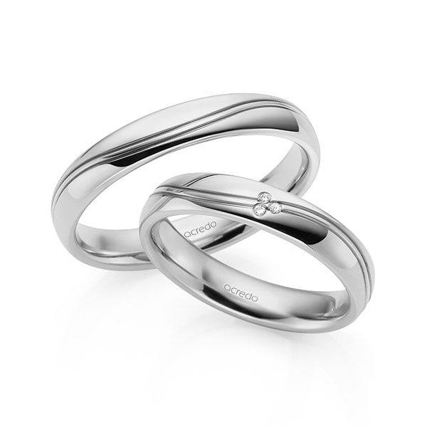 Trouwringen - Platina - A-1704-8