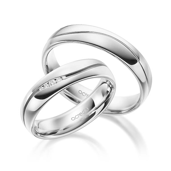 Trouwringen - Platina - A-1703-8