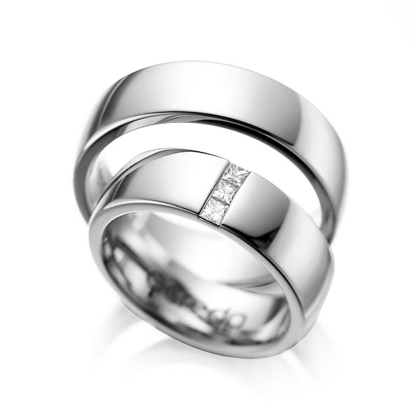 Trouwringen - Platina - A-1056-4