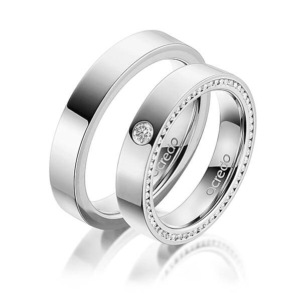 Trouwringen - Platina - A-1541-8