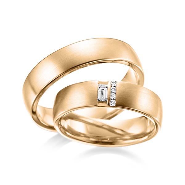 Trouwringen - Rosé goud - A-6018-14