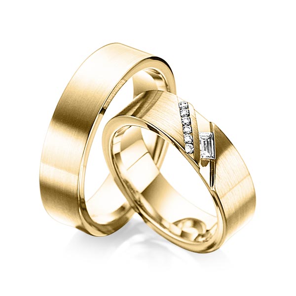 Trouwringen - Geel goud - A-6019-9