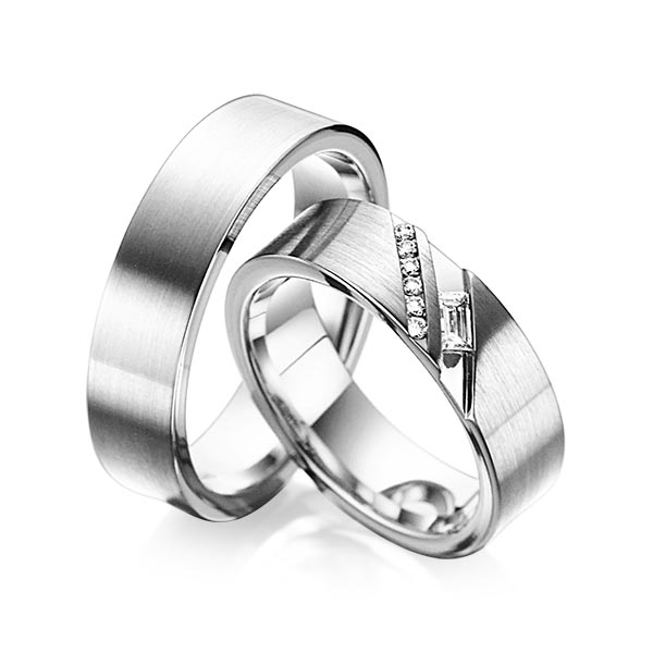 Trouwringen - Platina - A-6019-11