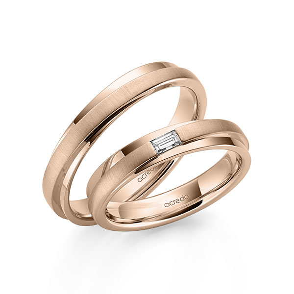 Trouwringen - Rood goud - A-2163-5