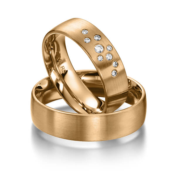 Trouwringen - Rosé goud - S-1121-2
