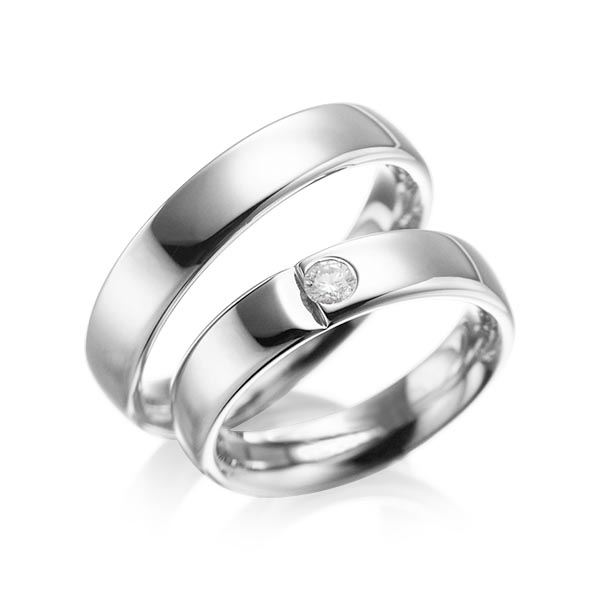 Trouwringen - Platina - A-1027-4