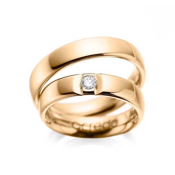 Trouwringen - Rosé goud - A-1089-3