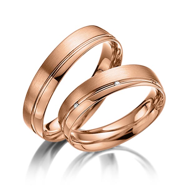 Trouwringen - Rood goud - A-3016-11