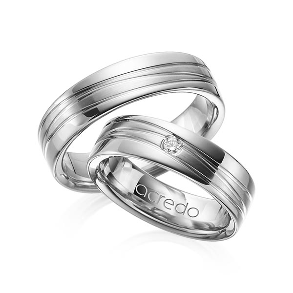 Trouwringen - Platina - A-1154-11