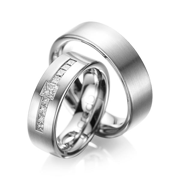 Trouwringen - Platina - A-1050-4