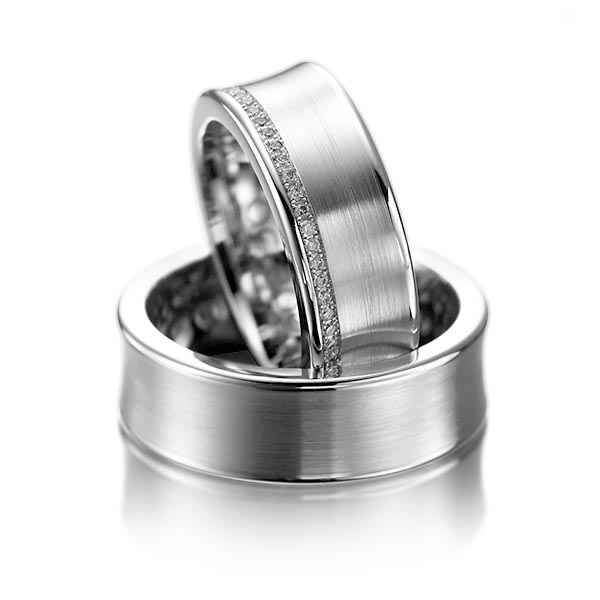 Trouwringen - Platina - A-1058-4